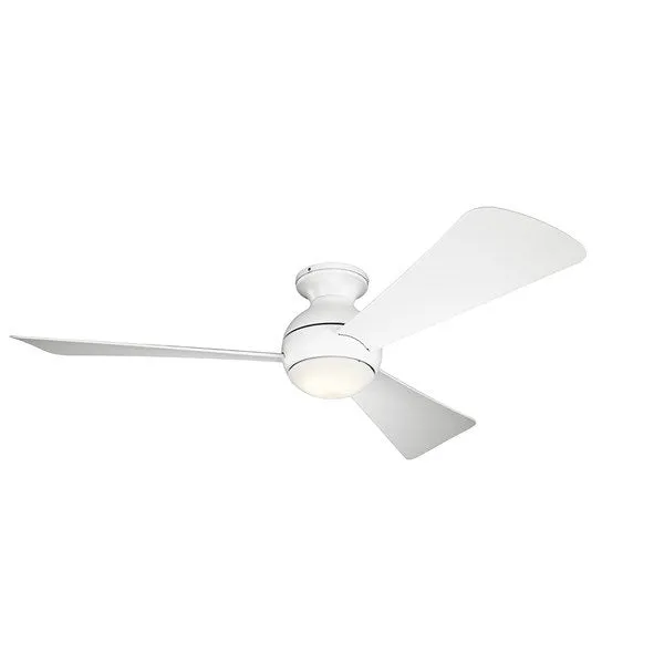 Kichler 330152MWH Sola LED 54" Fan Matte White