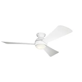 Kichler 330152MWH Sola LED 54" Fan Matte White