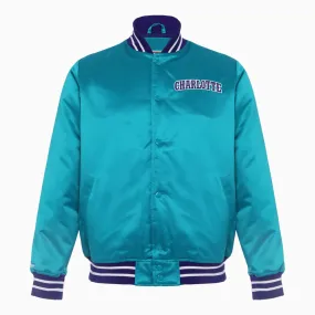 Kid's Charlotte Hornets Heavyweight NBA Satin Jacket