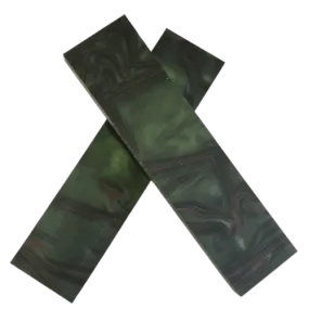 Kirinite Jungle Camo Knife Scales - Set of 2