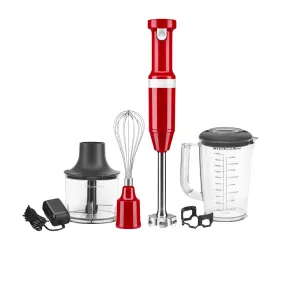 Kitchenaid KHBBV83 Cordless Hand Blender Empire in Red