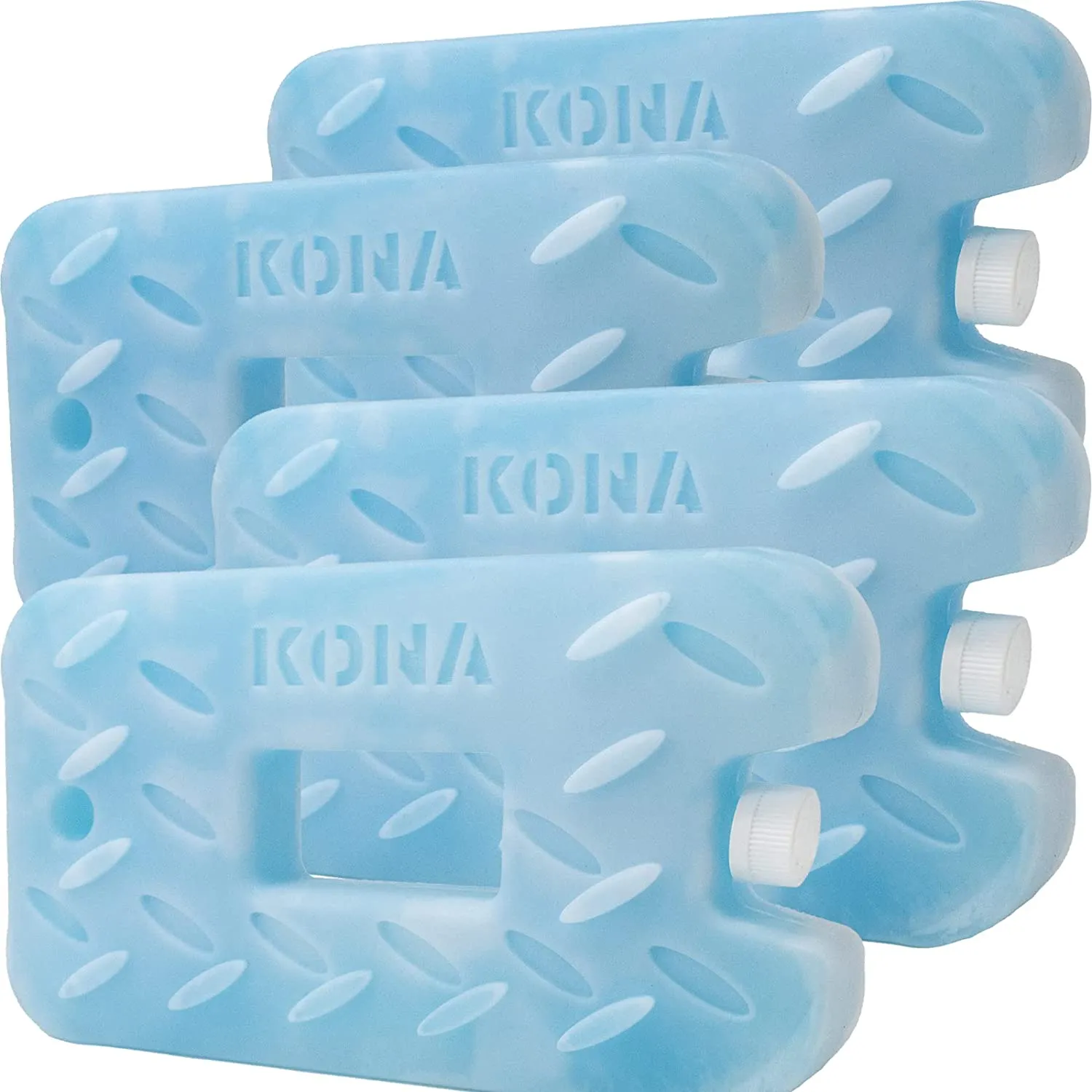 Kona Medium 2lb. Blue Ice Pack for Coolers - Extreme Long Lasting (-5C) Gel - Refreezable, Reusable