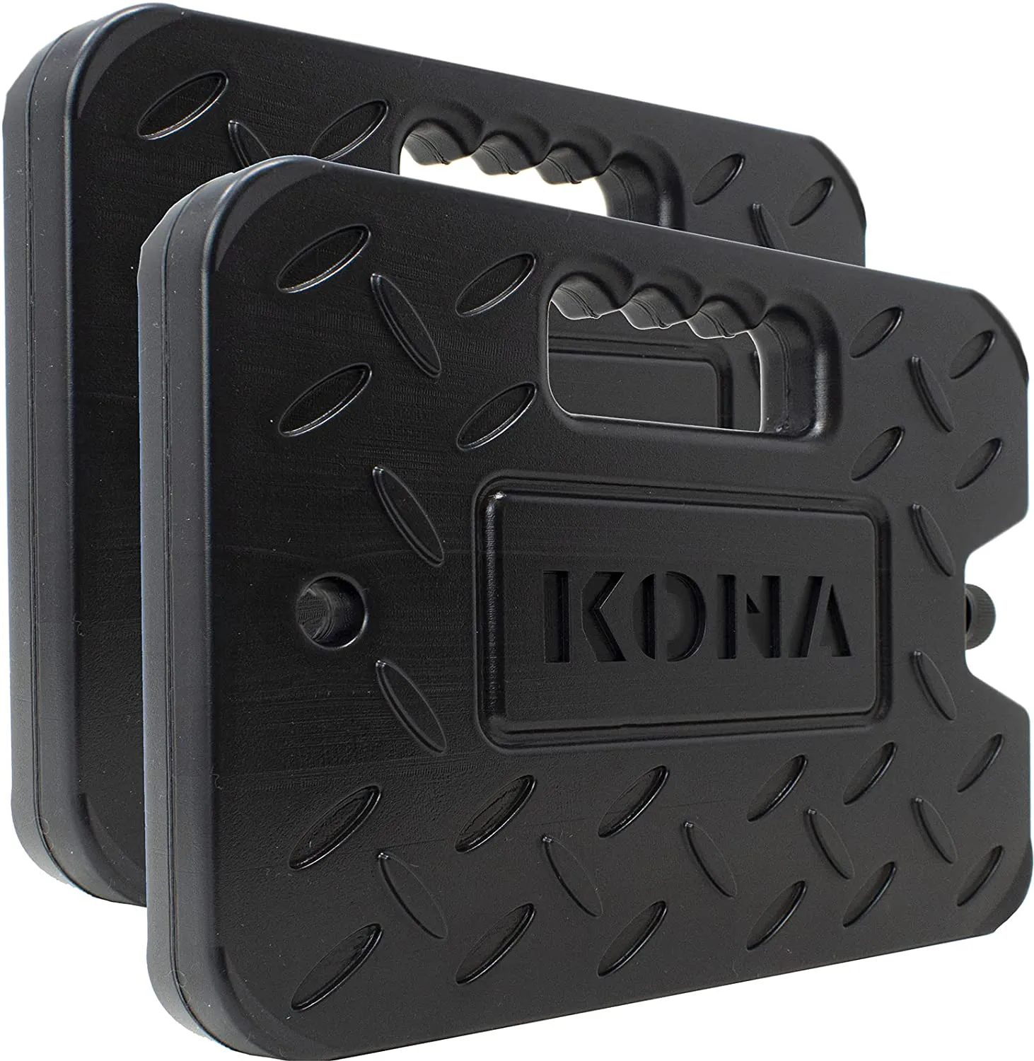 Kona XL 4 lb. Black Ice Pack for Coolers - Extreme Long Lasting (-5C) Gel - Refreezable, Reusable