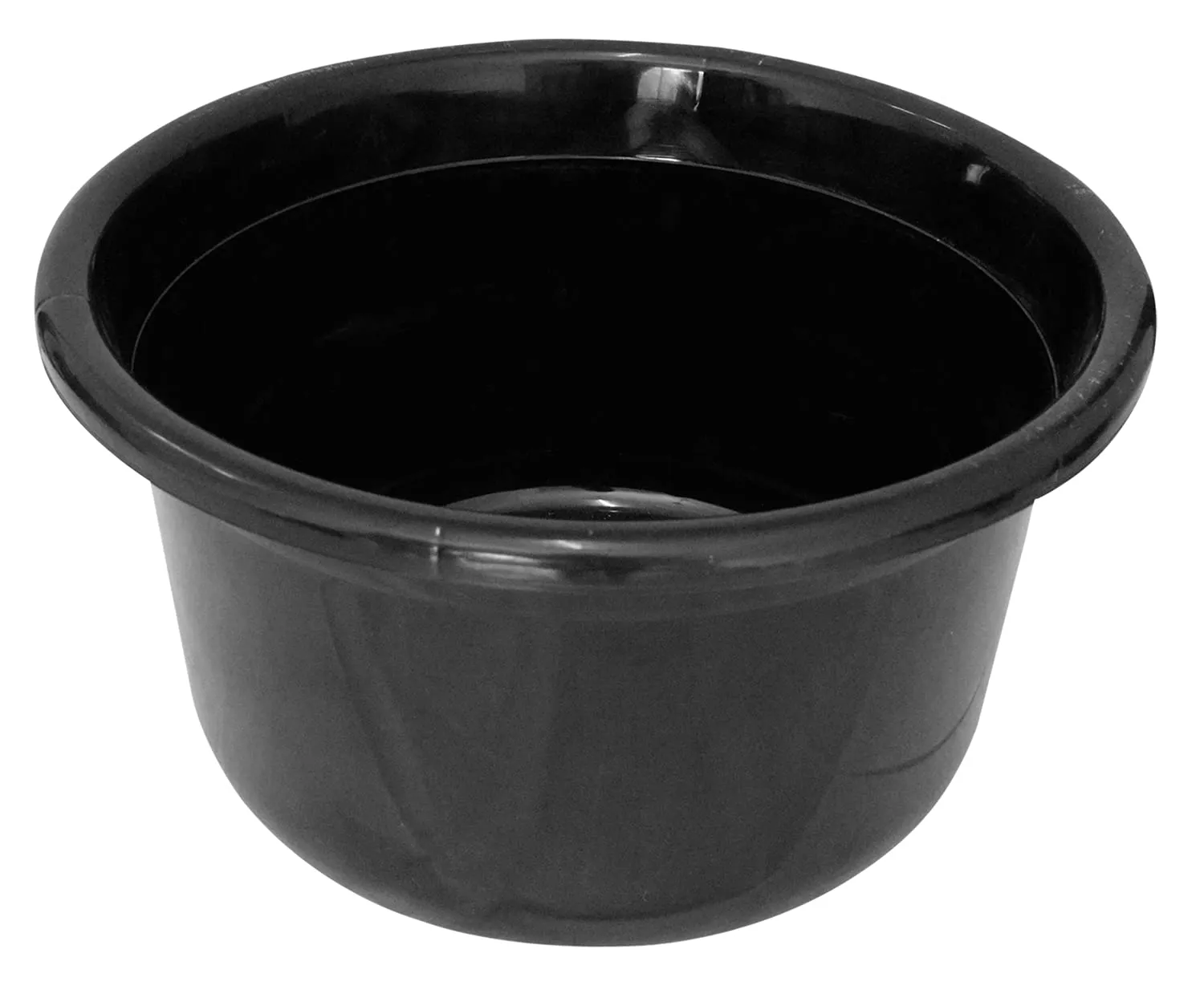 Kuber Industries 3 Pieces Plastic Mug, Tub & Stool Set (Black)