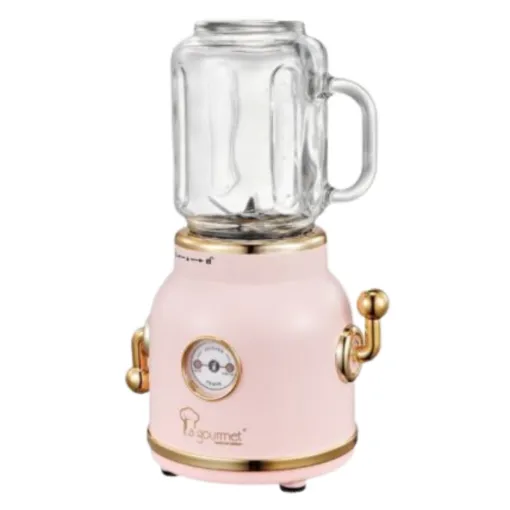 La Gourmet 600ml Retro Juice Blender [Flamingo Pink]