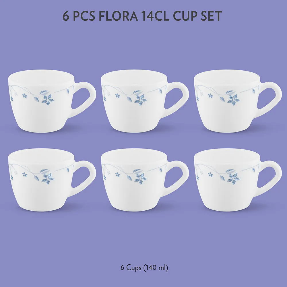 Larah by Borosil Flora Cup Set