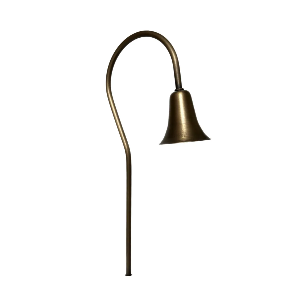 LeLis Solid Brass Garden Pathway Light Natural Bronze