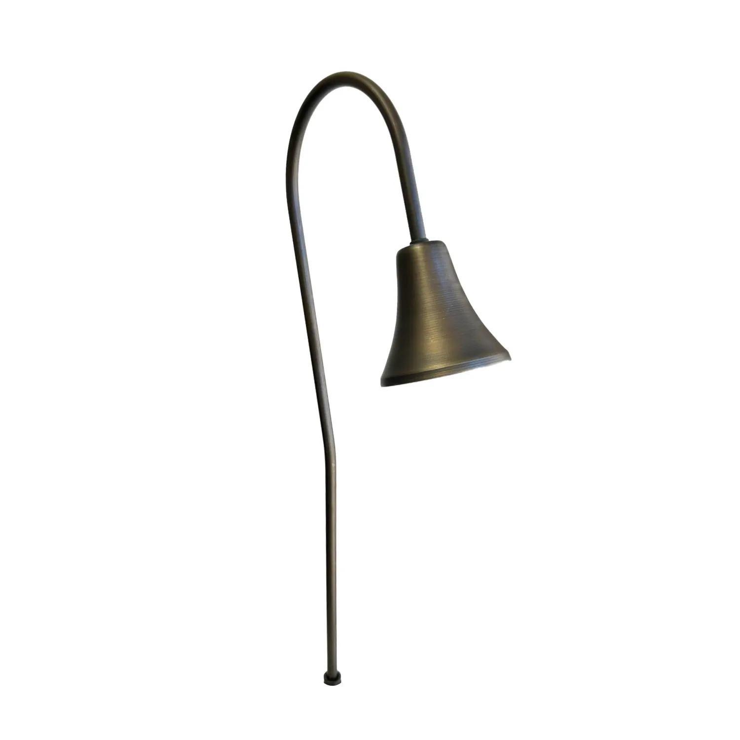 LeLis Solid Brass Garden Pathway Light Natural Bronze