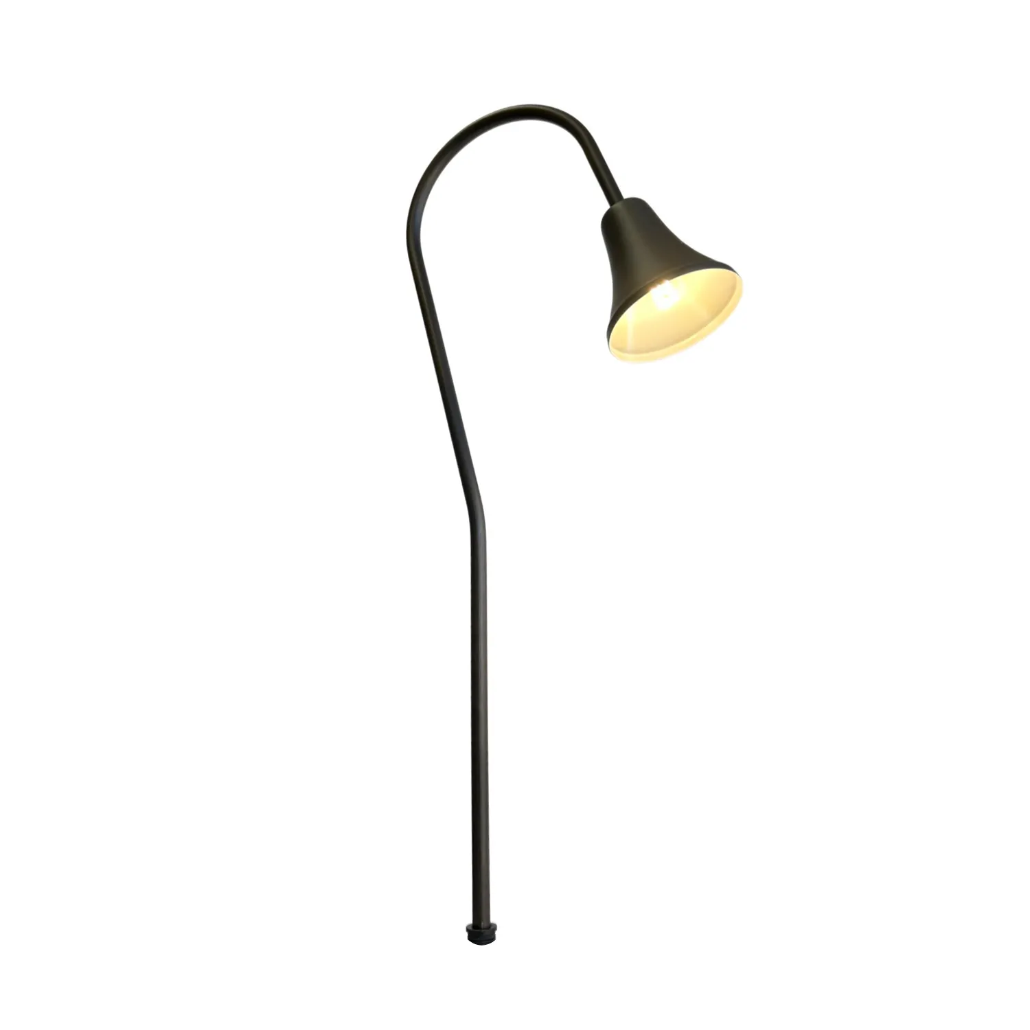 LeLis Solid Brass Garden Pathway Light Natural Bronze