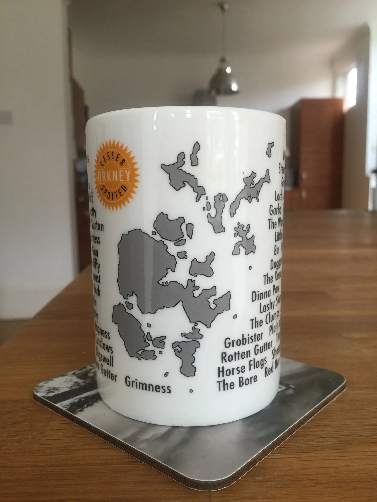 Lesser Spotted Orkney - bone china mug