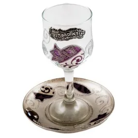 Lily Art - 500601-60 - Tulip / Pomegranate Kiddush cup