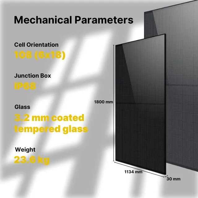 LONGi 440W Rigid Monocrystalline Bifacial Solar Panel