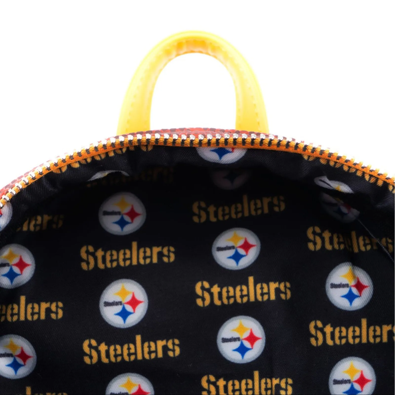 Loungefly NFL Pittsburgh Steelers Pigskin Logo Mini Backpack