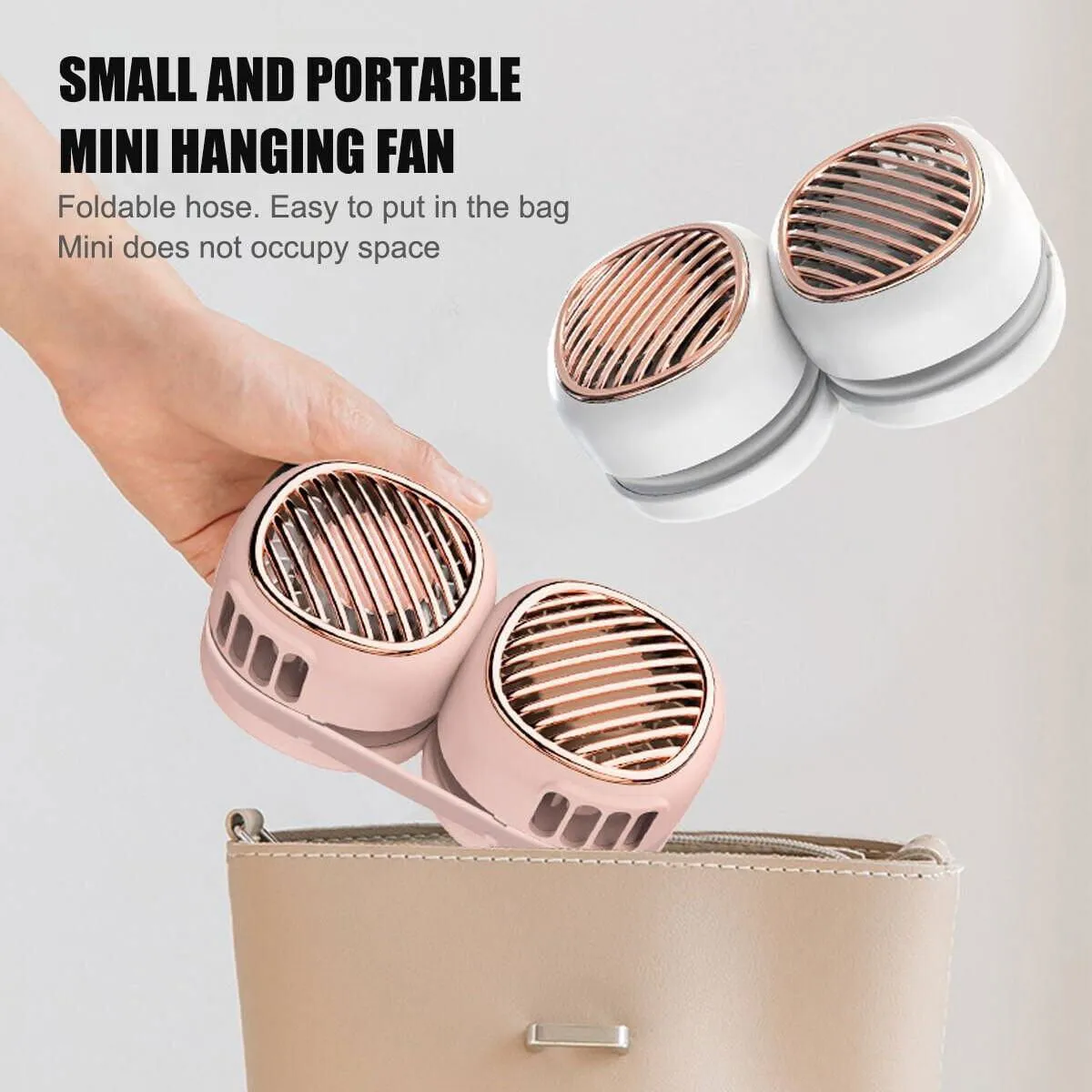 LovelyRLovely Portable Hanging 5 Speed  Neck Fan