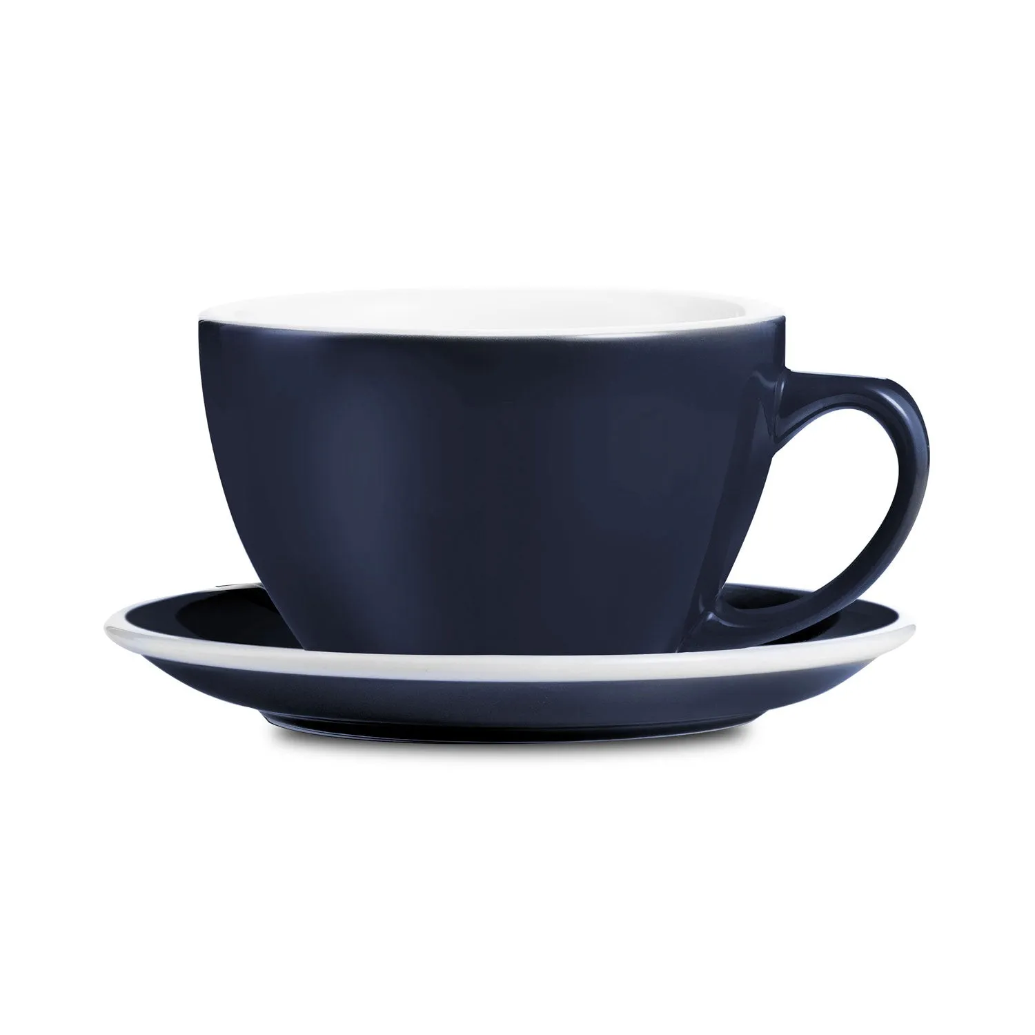 Loveramics Egg Style Latte Cup & Saucer - Denim (10oz/300ml)