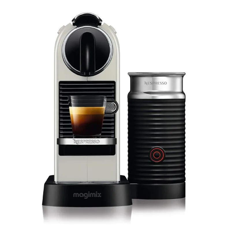 Magimix Nespresso Citiz & Milk Coffee Machine White