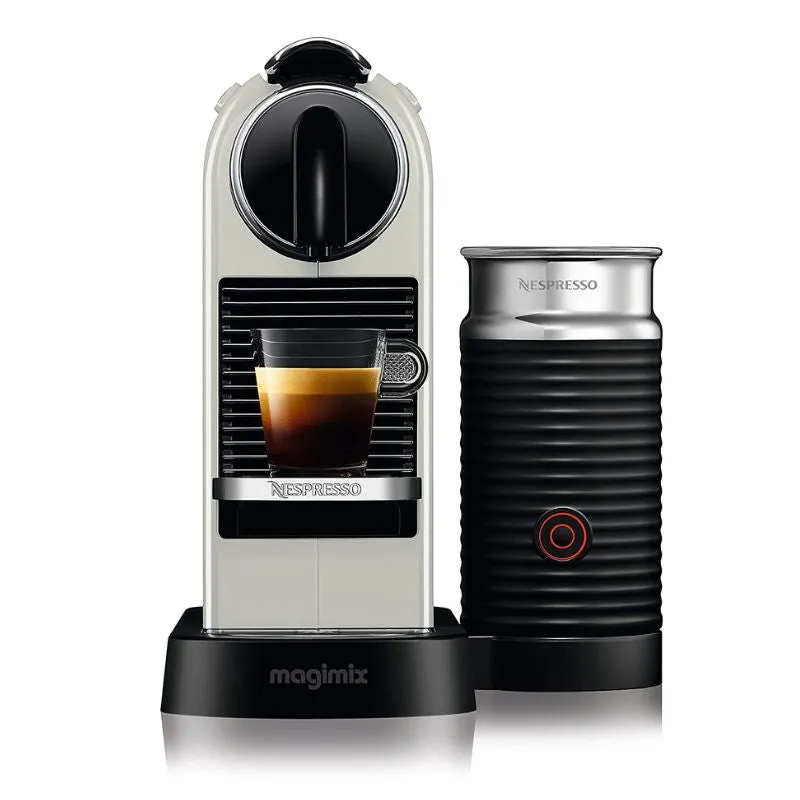 Magimix Nespresso Citiz & Milk Coffee Machine White