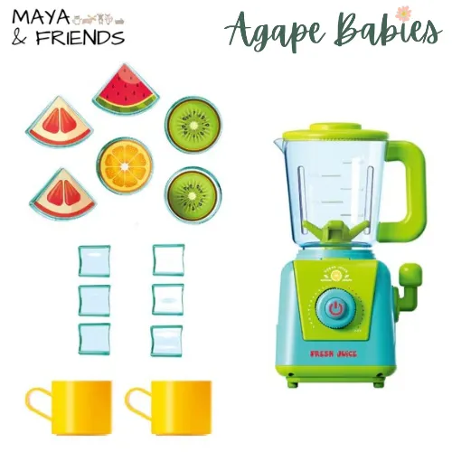 Maya & Friends Fruit Crusher And Juice Machine Play Set