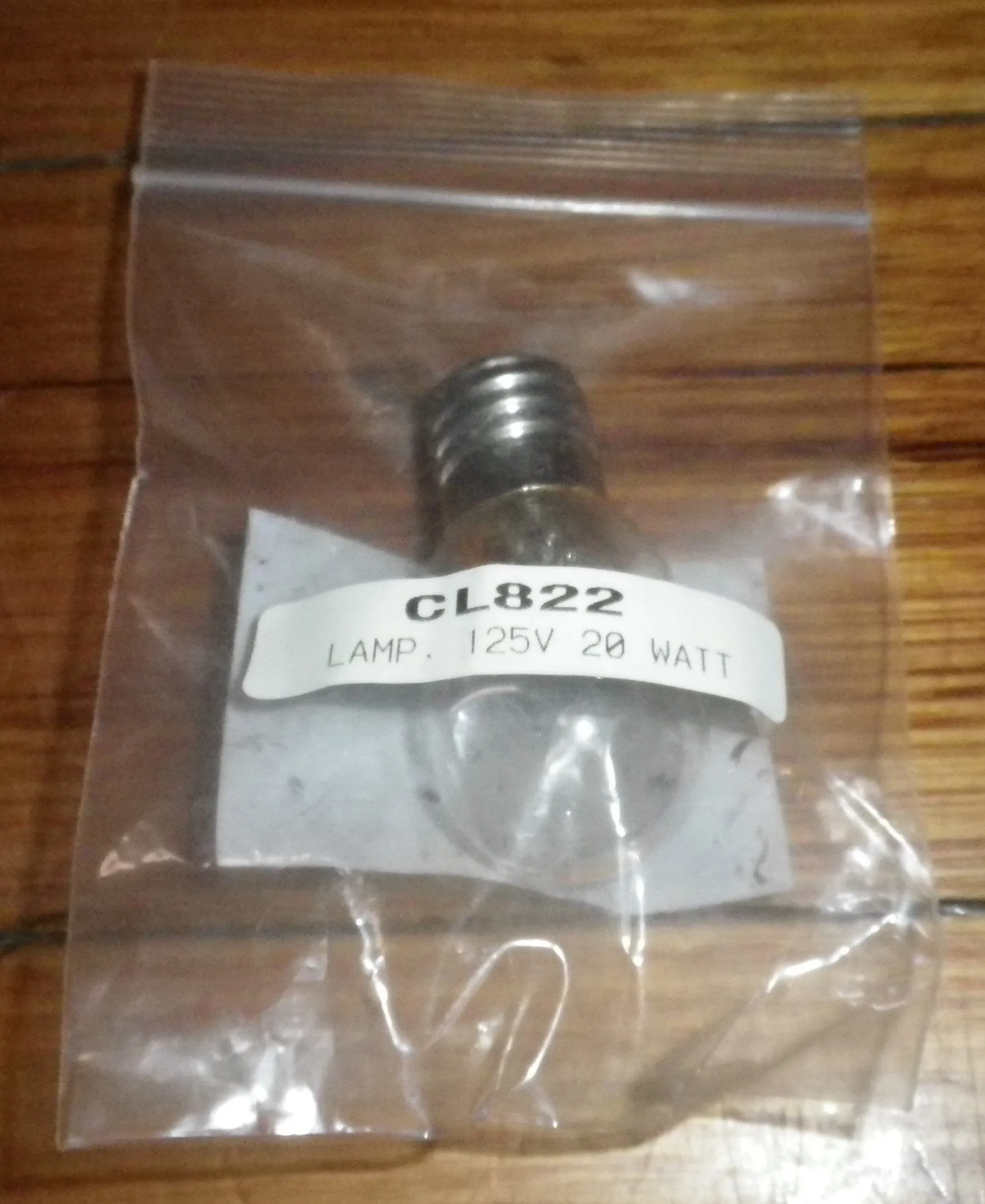 Microwave Oven Globe 125Volt 20Watt 15mm MES - Part # CL822