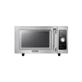 Midea 1025F0A Light-Duty Commercial Microwave Oven with Dial Control - 1000W