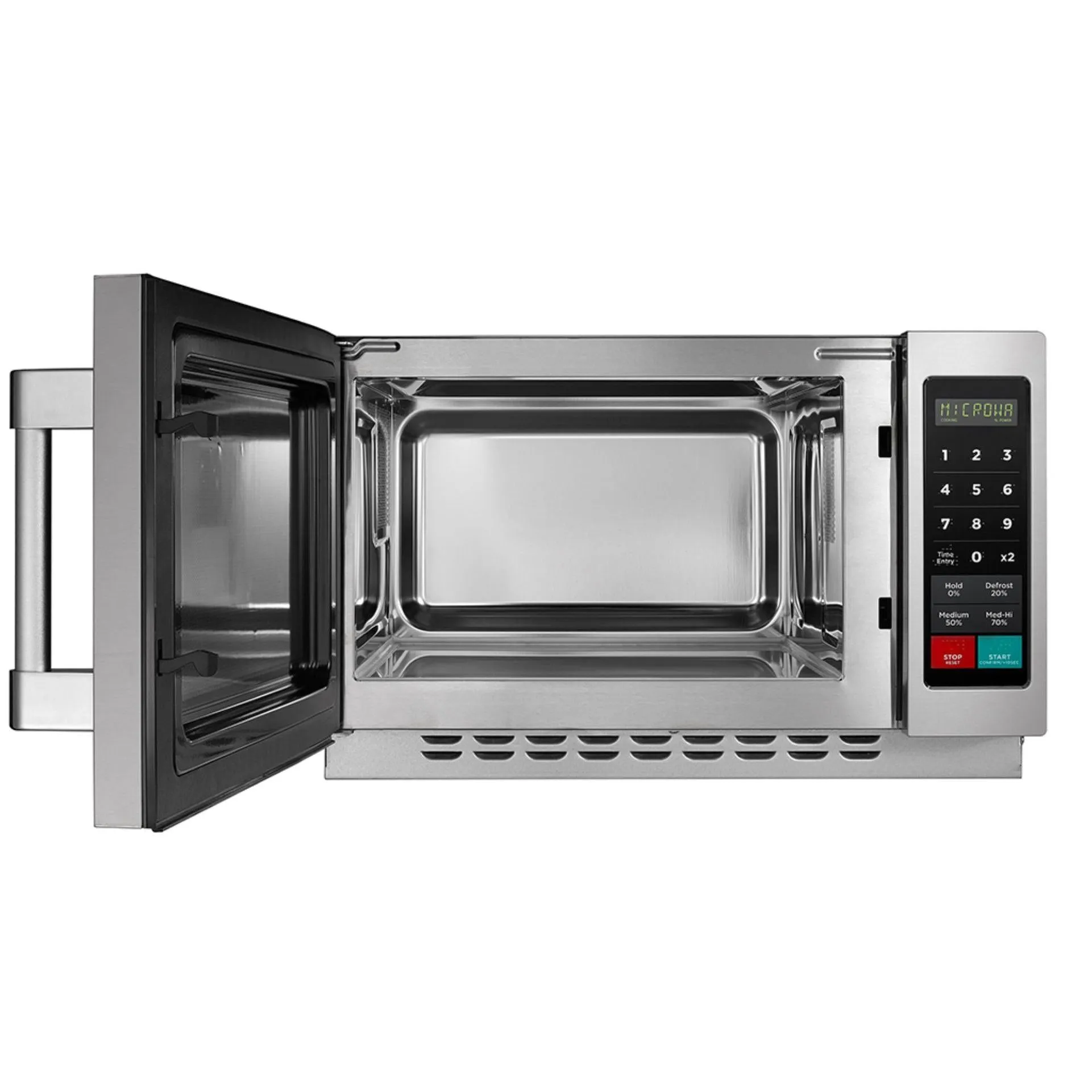 Midea 1034N1A Medium-Duty Commercial Microwave Oven with Touch Pad- 1000W