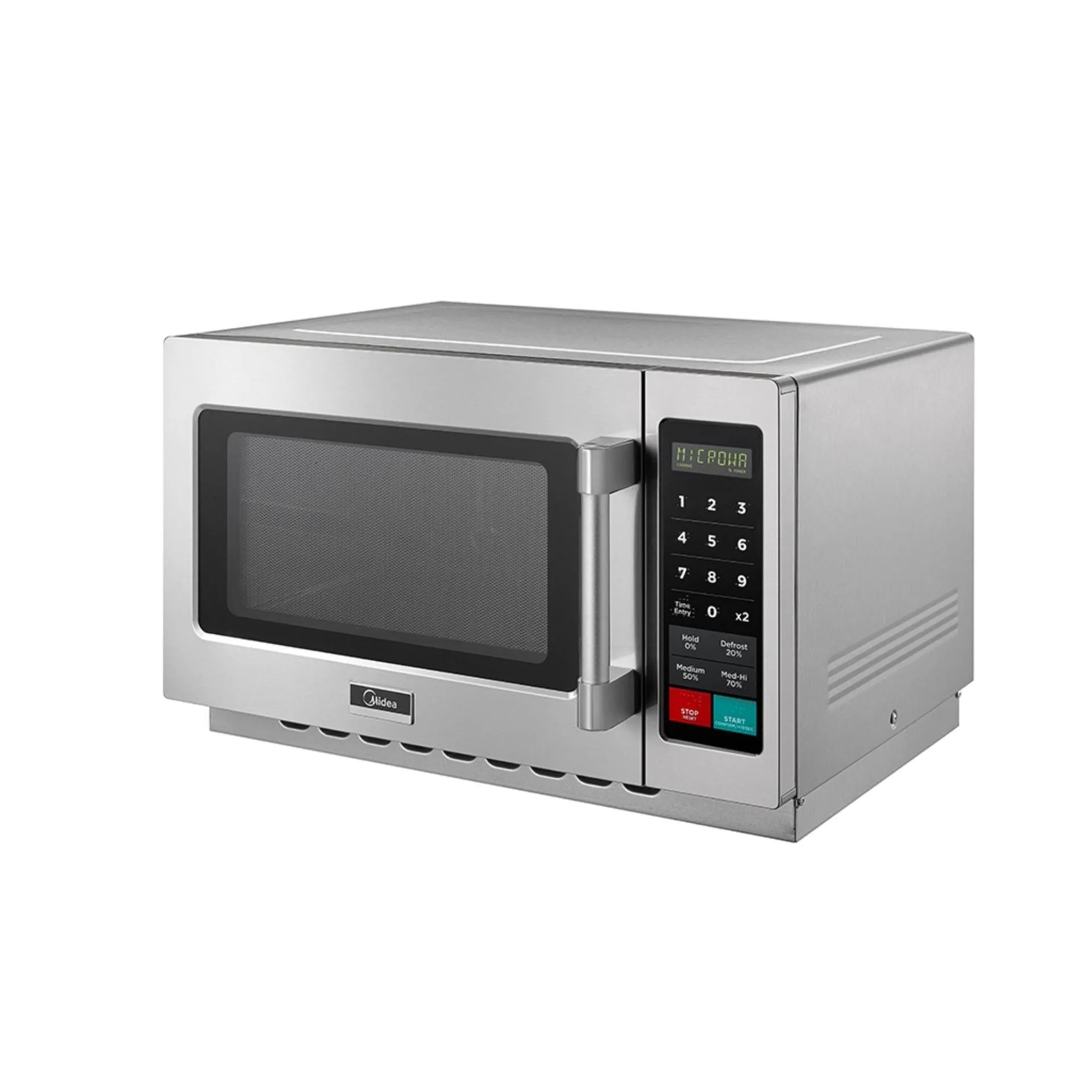 Midea 1034N1A Medium-Duty Commercial Microwave Oven with Touch Pad- 1000W