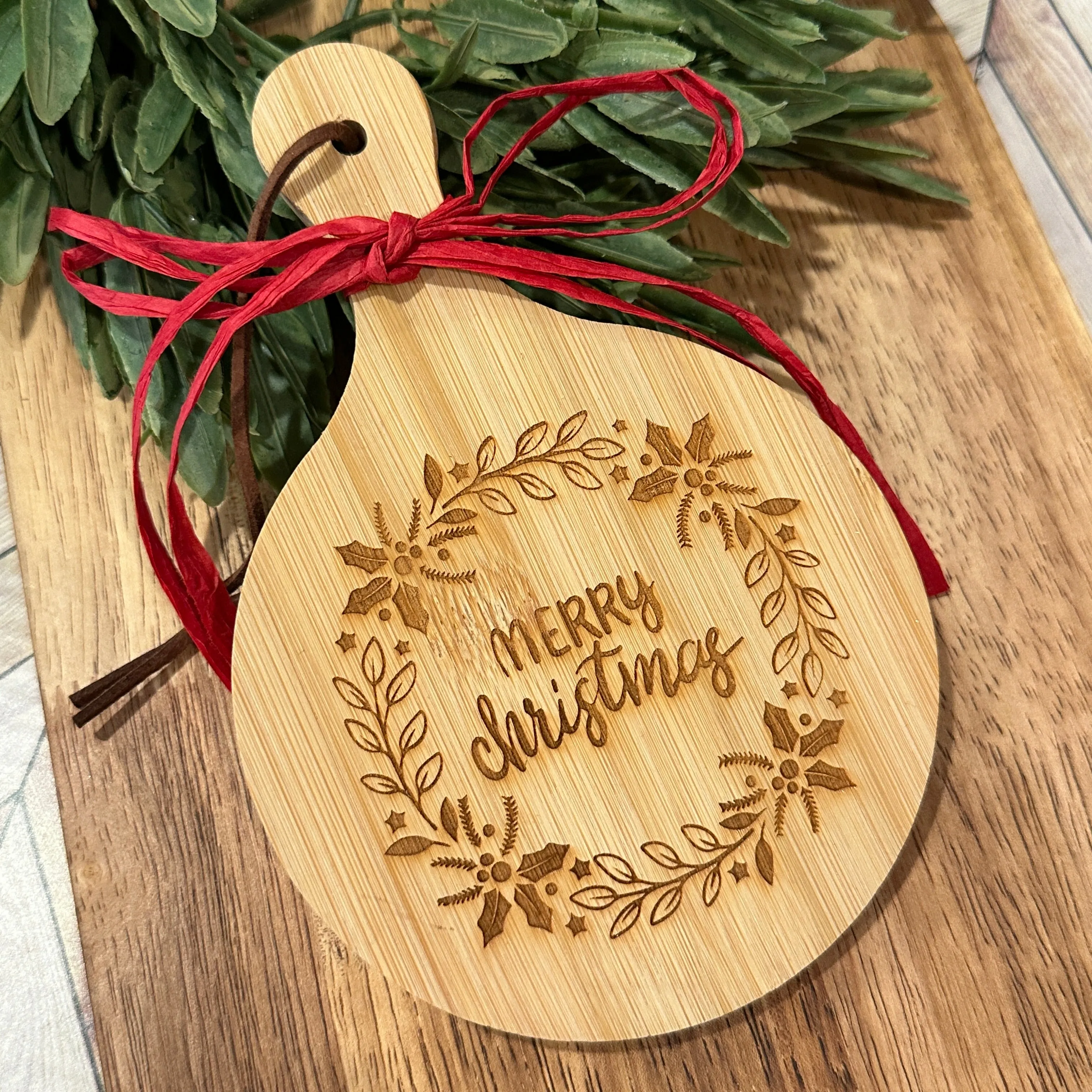 Mini Merry Christmas Cutting board