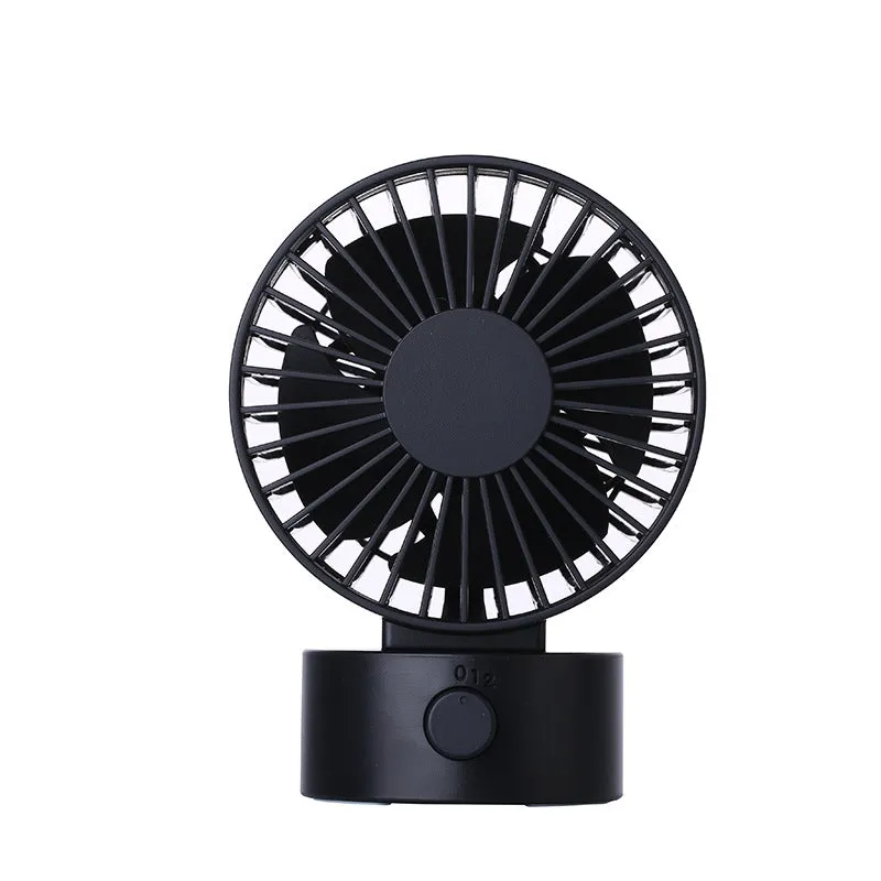 Mini mute desktop fan