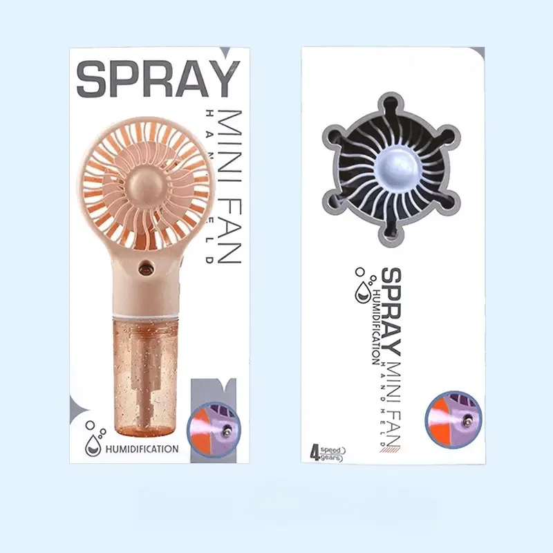 Mini Portable Cooling Spray Humidifier Fan - SL6619