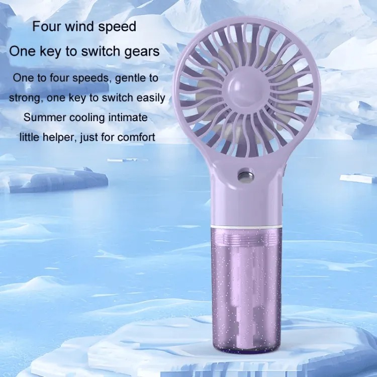 Mini Portable Cooling Spray Humidifier Fan - SL6619