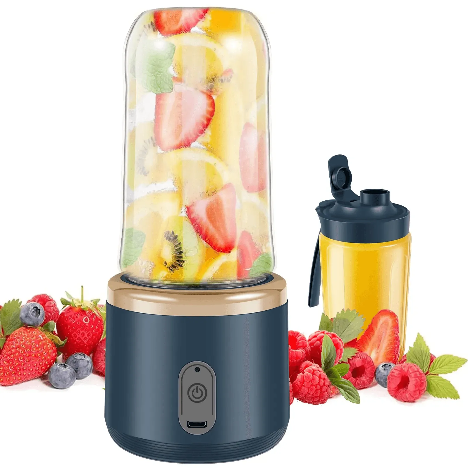 Mini Portable Travel Electric Juicer Blender With Juice Cup A-803