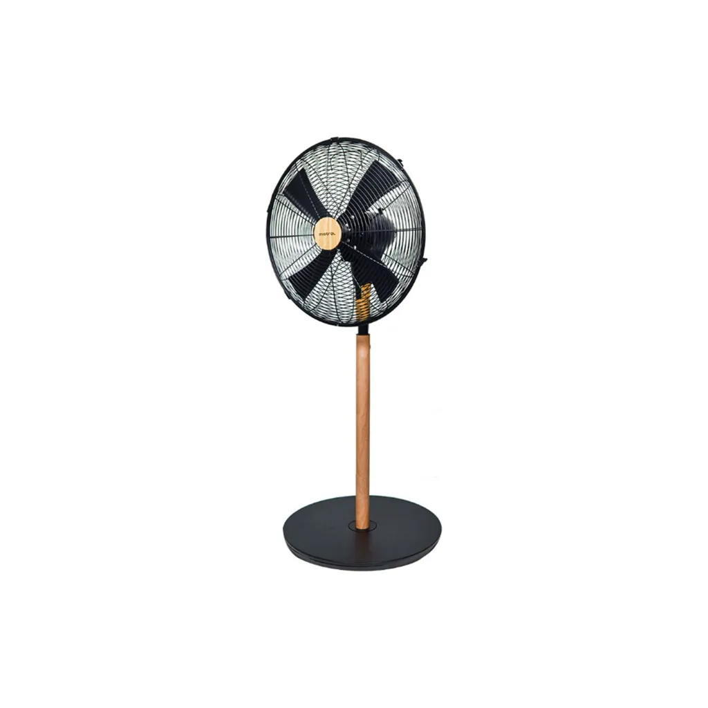 Mistral MSF1615M 16 Inch 3 Speed Rotary Switch Wooden Stand Fan