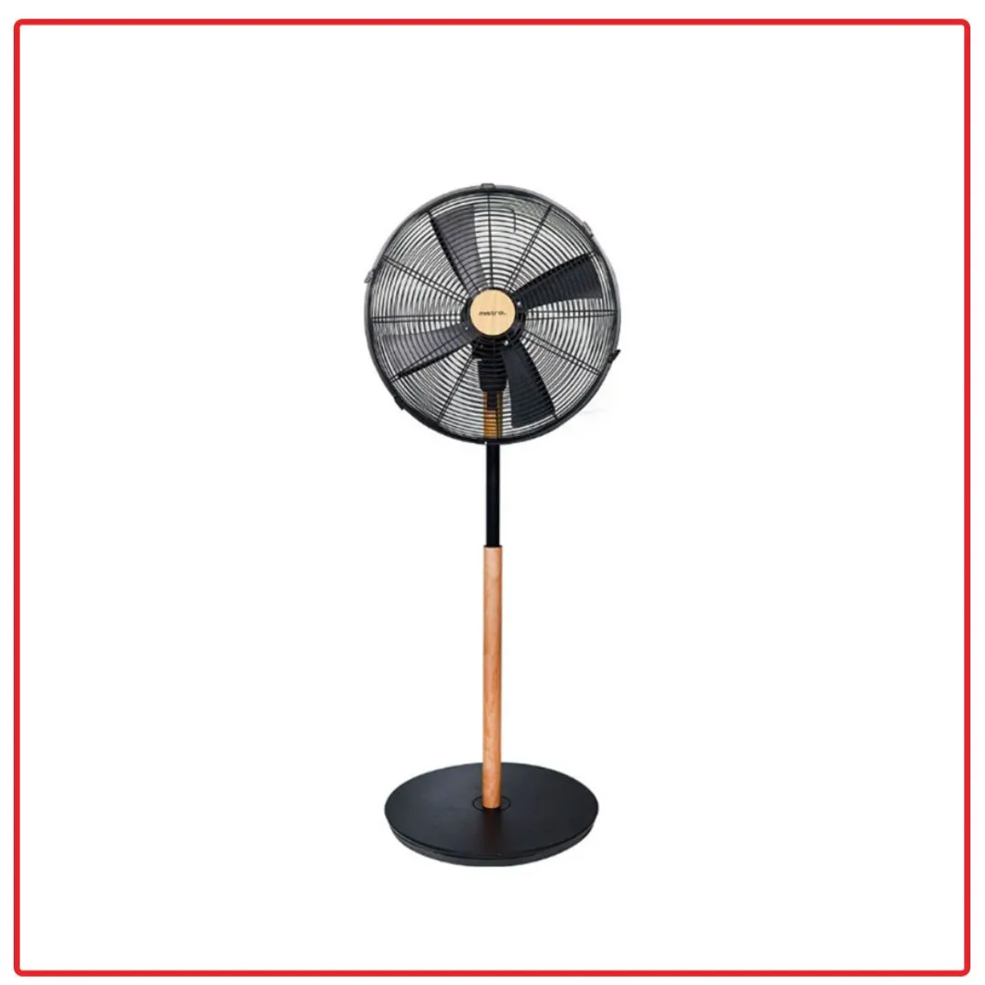 Mistral MSF1615M 16 Inch 3 Speed Rotary Switch Wooden Stand Fan