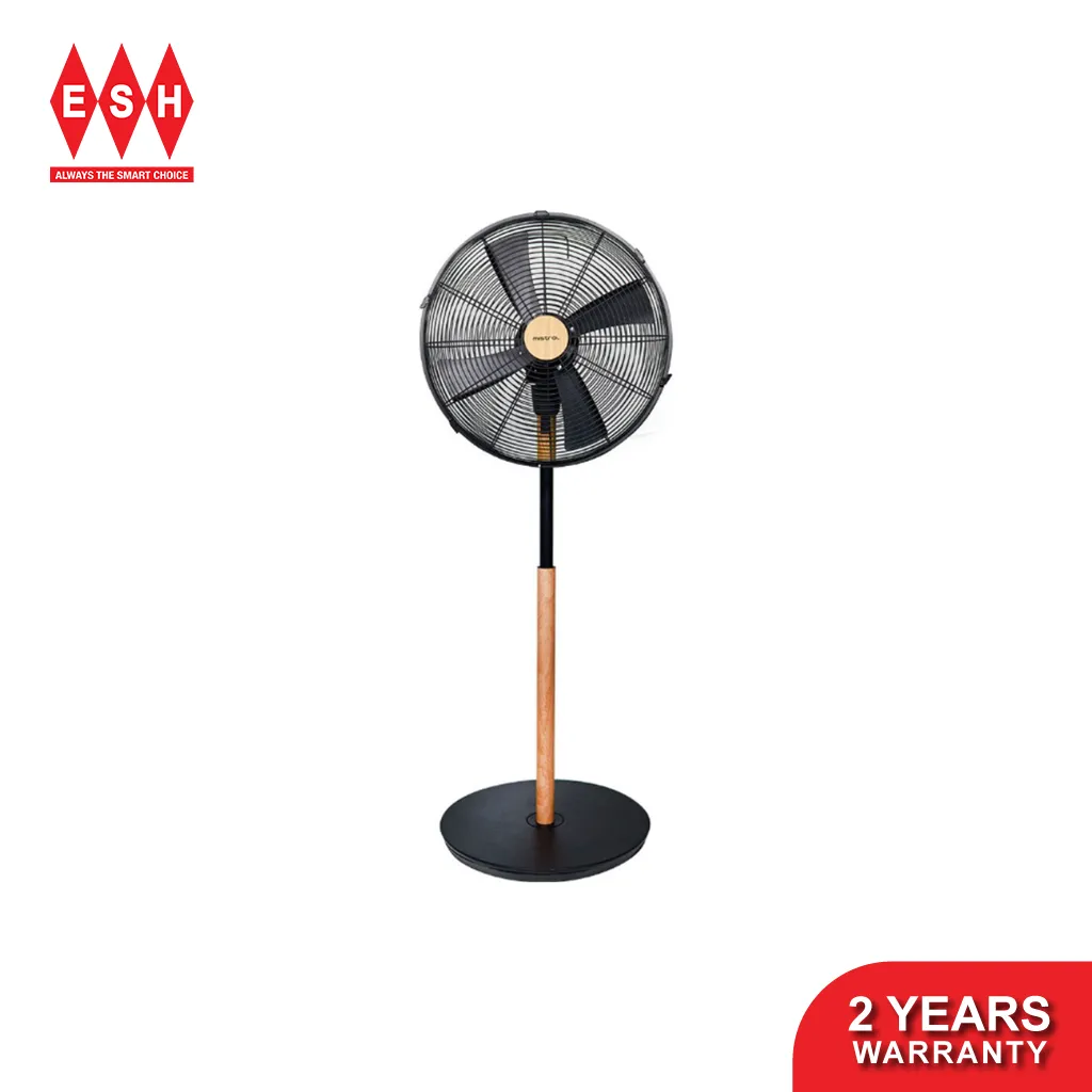 Mistral MSF1615M 16 Inch 3 Speed Rotary Switch Wooden Stand Fan