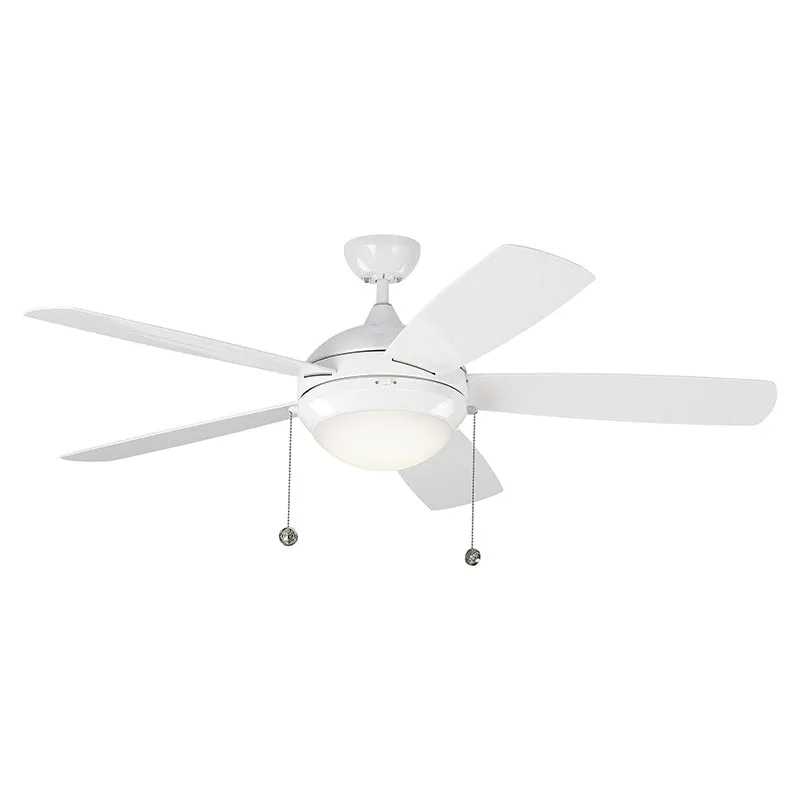 Monte Carlo Discus Outdoor 52" Ceiling Fan with Light Kit