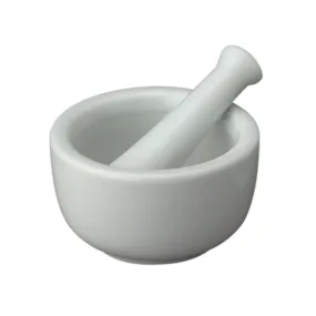 Mortar & Pestle - White Porcelain