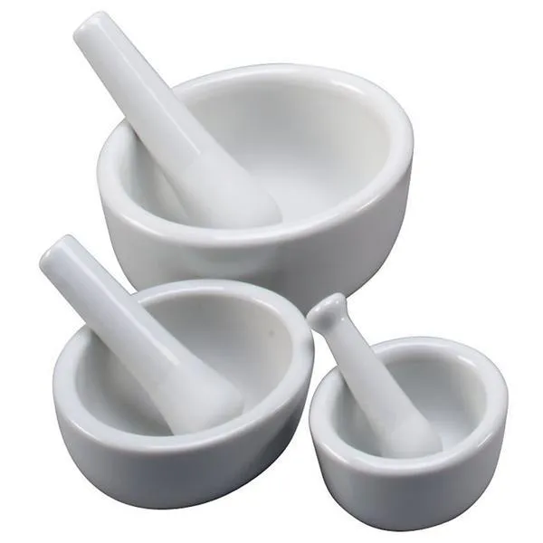 Mortar & Pestle - White Porcelain