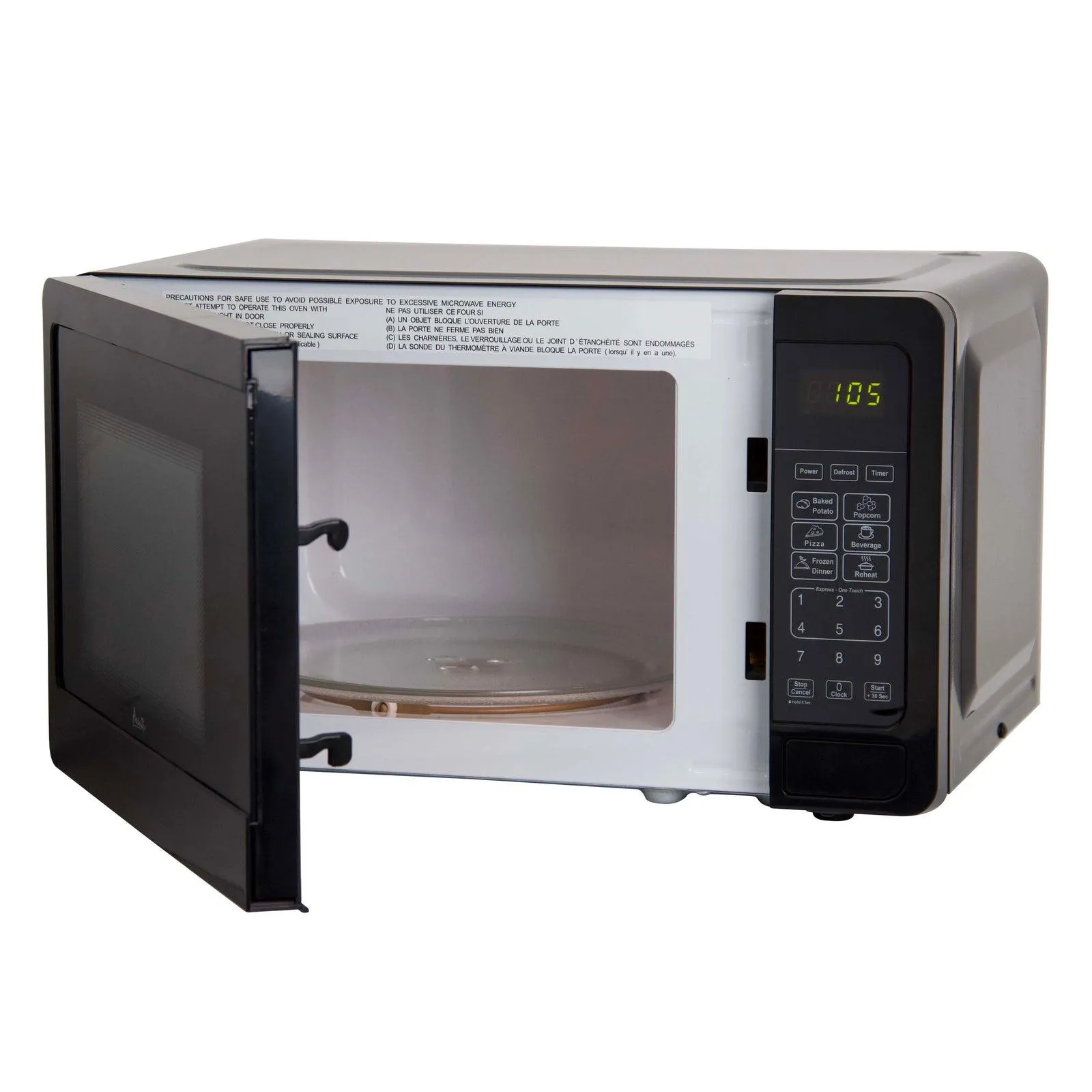 MT7V3S Avanti Countertop Microwave Oven, 0.7 cu. ft. - Stainless Steel / 0.7 cu. ft.