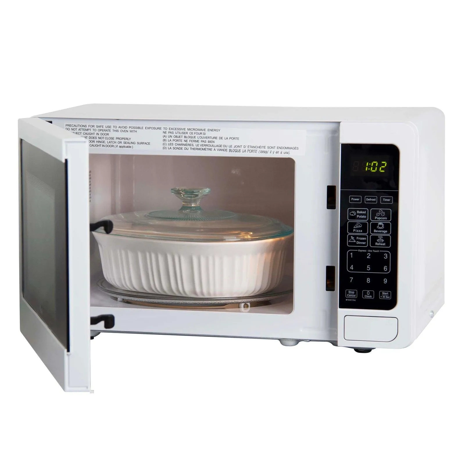 MT7V3S Avanti Countertop Microwave Oven, 0.7 cu. ft. - Stainless Steel / 0.7 cu. ft.