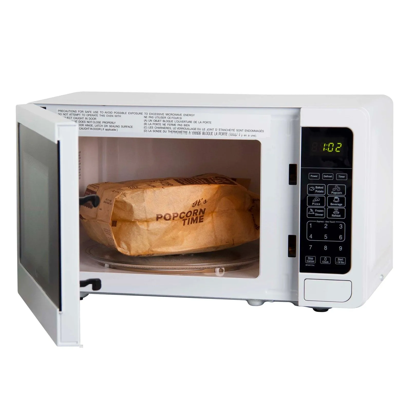 MT7V3S Avanti Countertop Microwave Oven, 0.7 cu. ft. - Stainless Steel / 0.7 cu. ft.