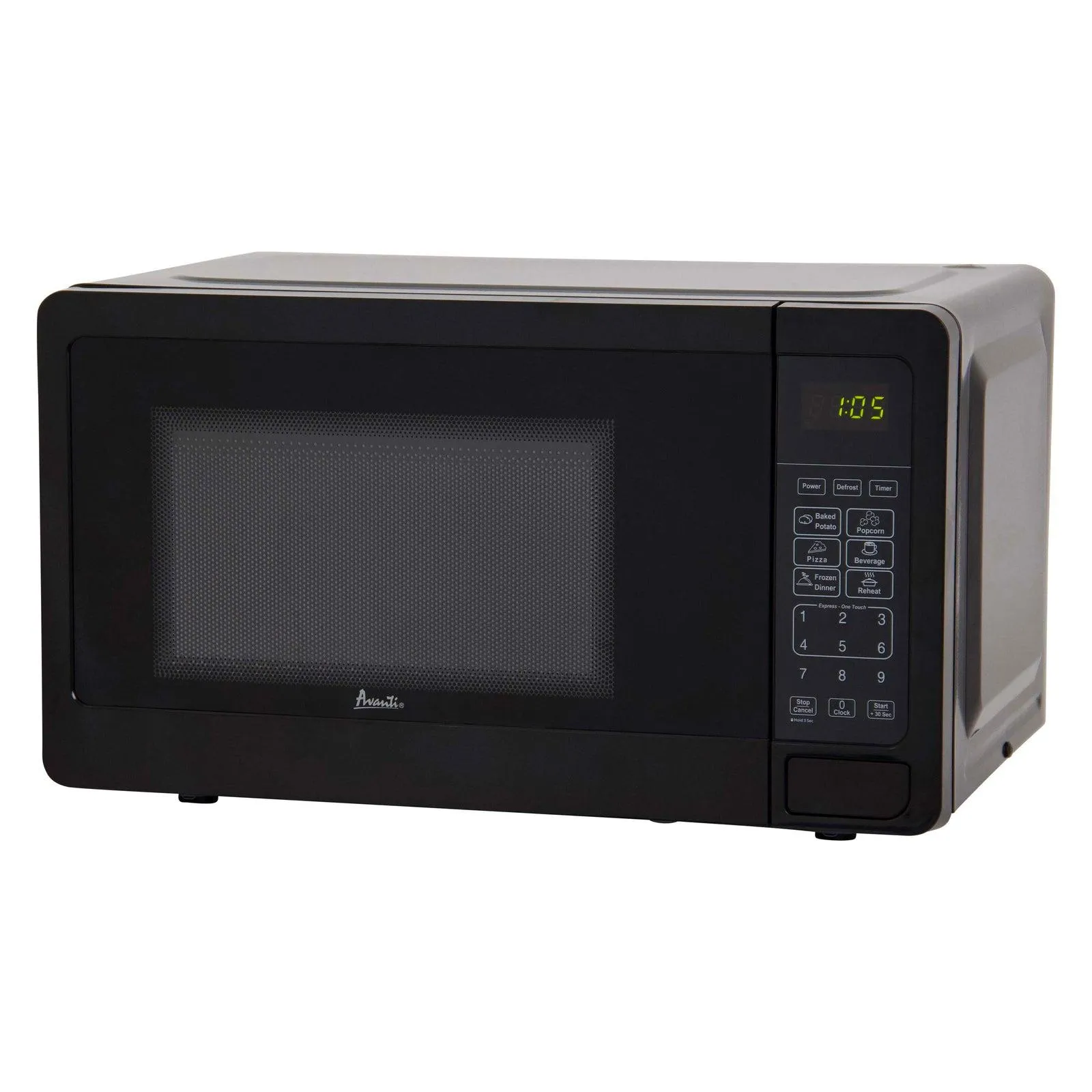 MT7V3S Avanti Countertop Microwave Oven, 0.7 cu. ft. - Stainless Steel / 0.7 cu. ft.