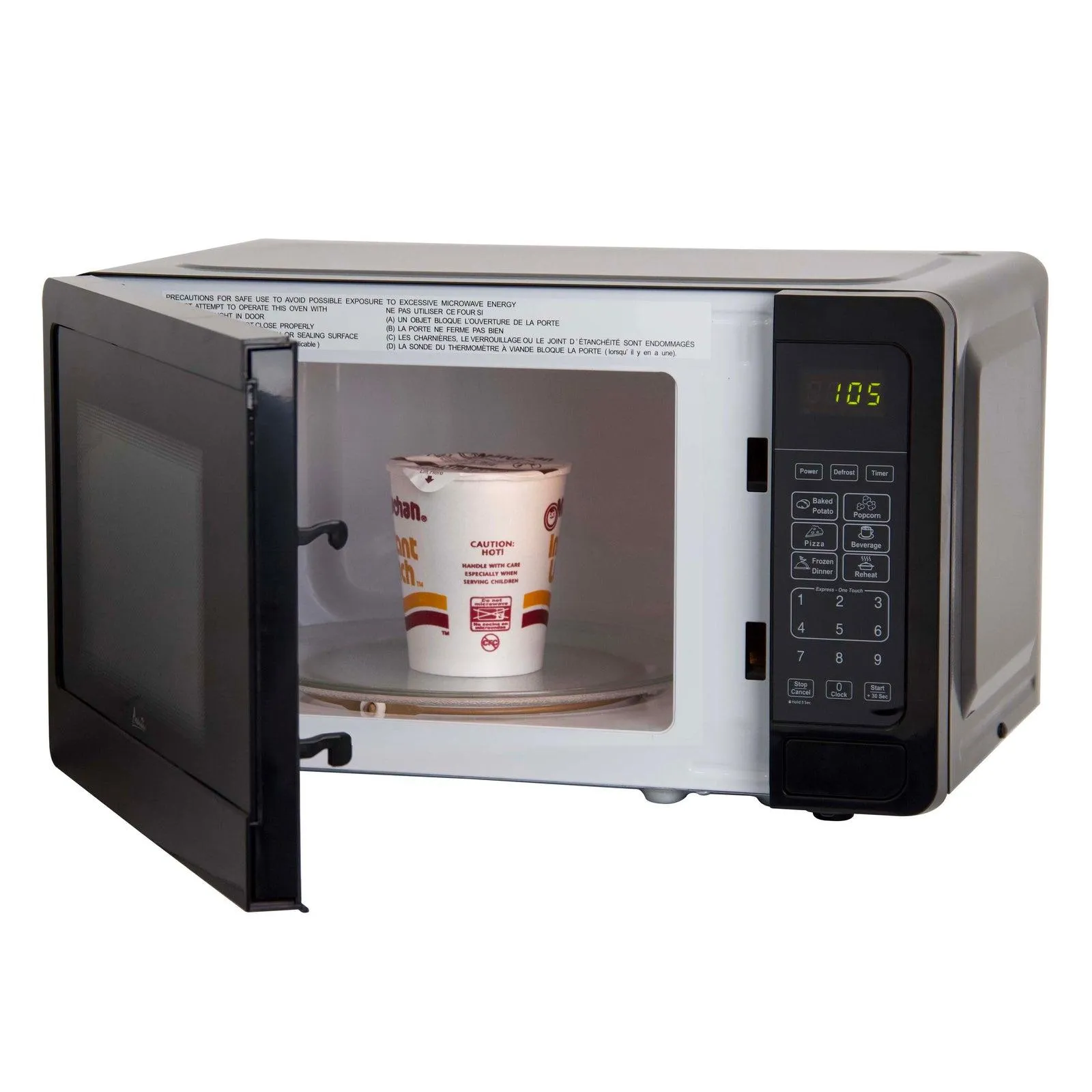 MT7V3S Avanti Countertop Microwave Oven, 0.7 cu. ft. - Stainless Steel / 0.7 cu. ft.