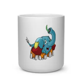 Mudphant Heart Shape Mug