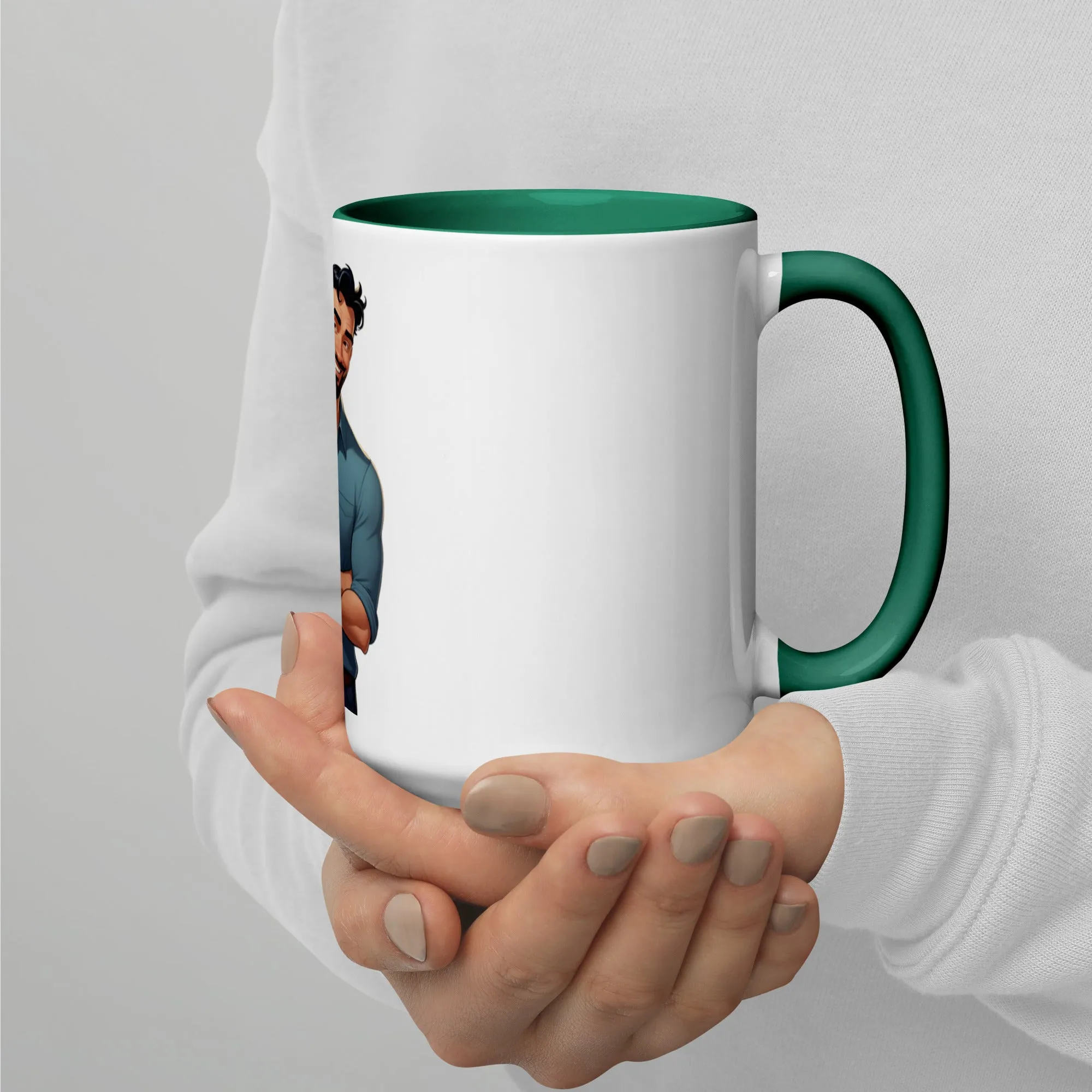 Mug with Color Inside: Heath 2