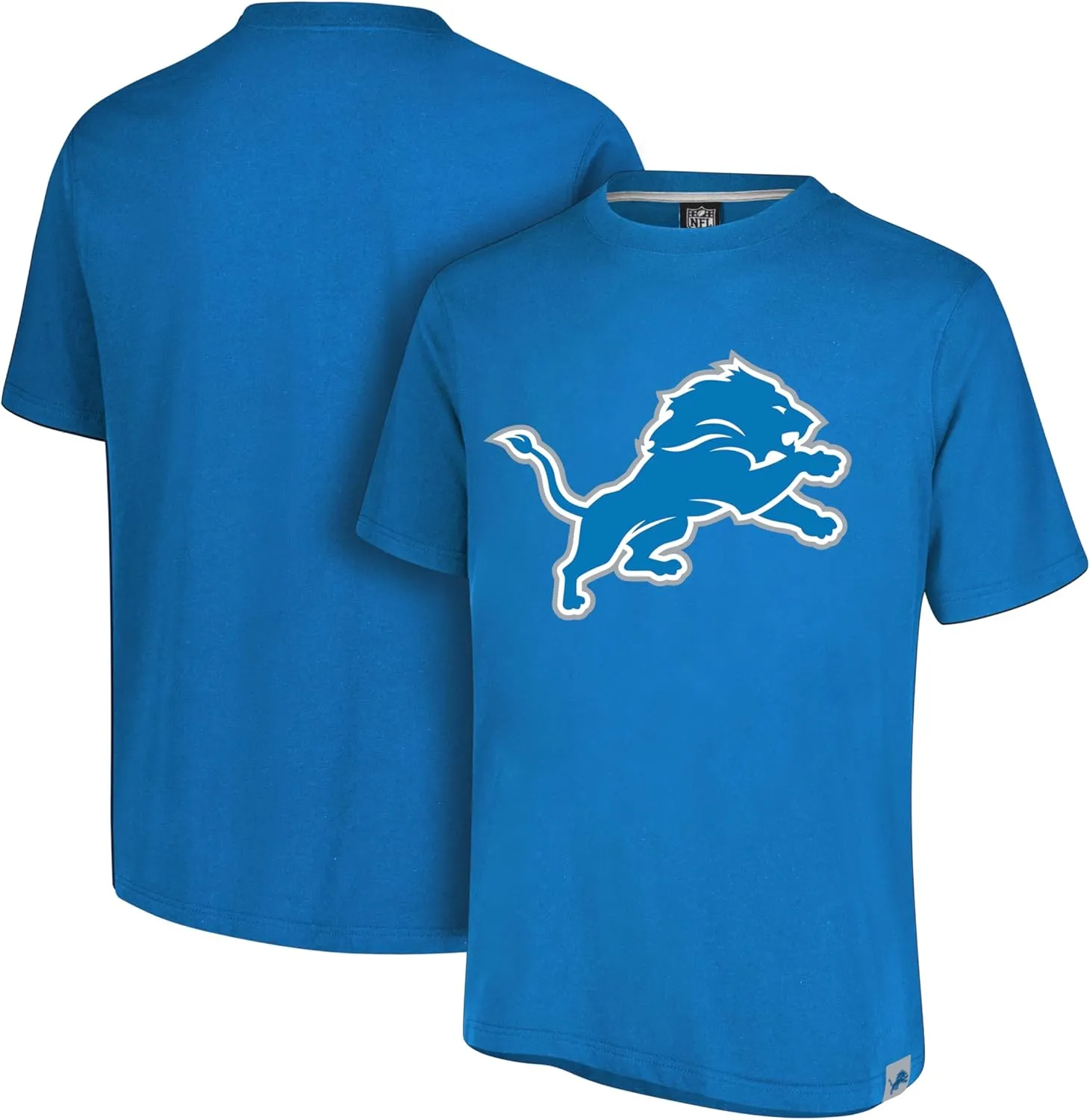 NFL Official Adults Super Soft Game Day T-Shirt - Unisex|Detroit Lions