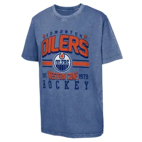 NHL Branded Youth Edmonton Oilers Sure Shot T-Shirt