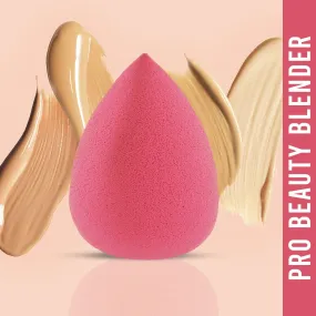 NY Bae Pro Beauty Blender | Makeup Sponge | Flawless Finish | Maximum Coverage - Pink