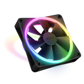 NZXT F120RGB DUO - 120MM DUAL- SIDED RGB FAN - SINGLE PACK (BLACK) RF-D12SF-B1