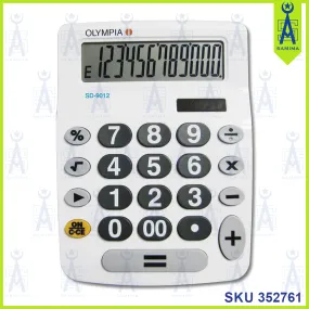 OLYMPIA CALCULATOR SD-9012