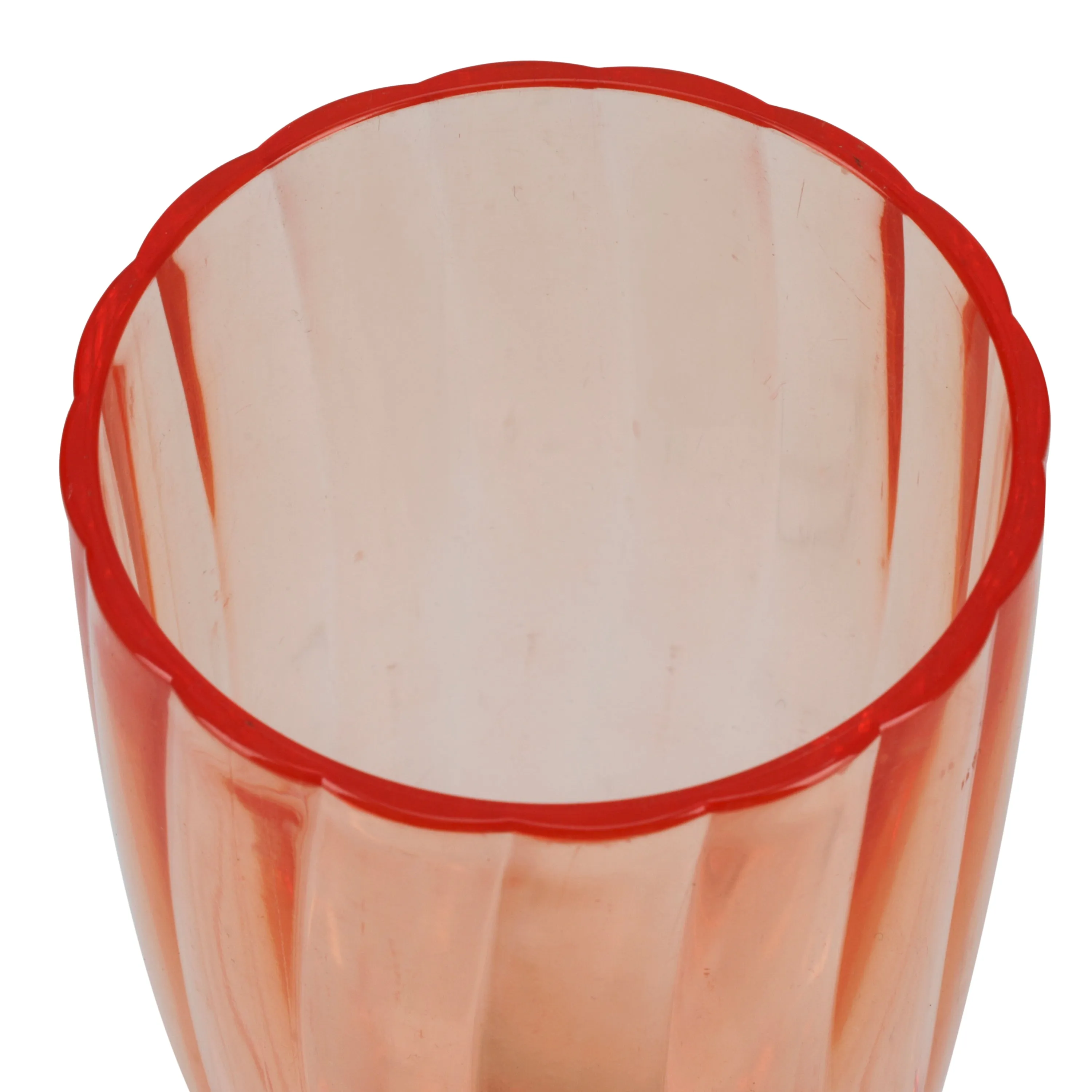 Orange Tall Plastic Cup